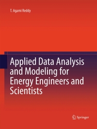 Omslagafbeelding: Applied Data Analysis and Modeling for Energy Engineers and Scientists 9781441996121
