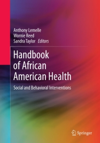 Cover image: Handbook of African American Health 9781441996152