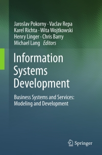 Cover image: Information Systems Development 9781441996459