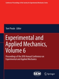 Cover image: Experimental and Applied Mechanics, Volume 6 1st edition 9781441994974