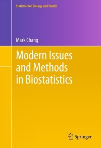 Titelbild: Modern Issues and Methods in Biostatistics 9781441998415