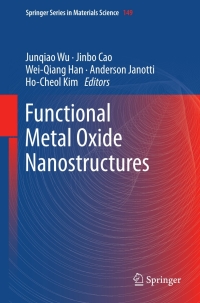 Cover image: Functional Metal Oxide Nanostructures 9781441999306