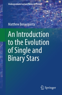 Omslagafbeelding: An Introduction to the Evolution of Single and Binary Stars 9781441999900