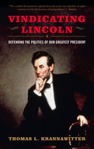 Cover image: Vindicating Lincoln 9780742559738