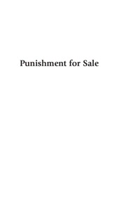 Omslagafbeelding: Punishment for Sale 9781442201729