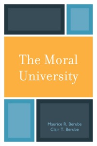 Titelbild: The Moral University 9780742561076