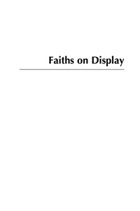 Omslagafbeelding: Faiths on Display 9781442205062