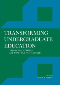 Imagen de portada: Transforming Undergraduate Education 9781442206748