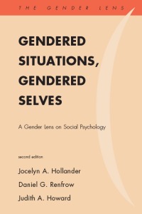Cover image: Gendered Situations, Gendered Selves 2nd edition 9780742563520