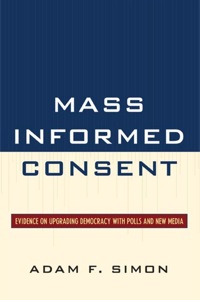 Imagen de portada: Mass Informed Consent 9780742562554