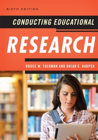 Cover image: Conducting Educational Research 6th edition 9781442209633