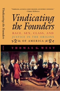 Imagen de portada: Vindicating the Founders 9780847685165