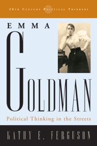 Cover image: Emma Goldman 9780742523005