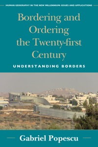 Titelbild: Bordering and Ordering the Twenty-first Century 9780742556218