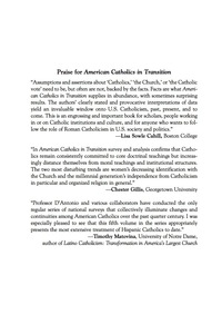 Cover image: American Catholics in Transition 9781442219915