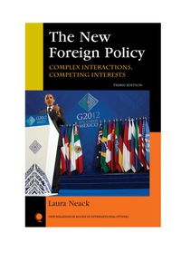 Imagen de portada: The New Foreign Policy 3rd edition 9781442220065