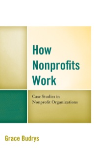 Cover image: How Nonprofits Work 9781442221055