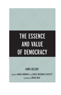 Cover image: The Essence and Value of Democracy 9780742533035