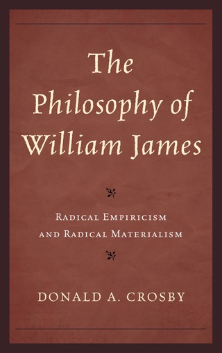 Cover image: Philosophy of William James 9781442223042