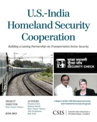 Titelbild: U.S.-India Homeland Security Cooperation 9781442225039