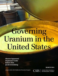Cover image: Governing Uranium in the United States 9781442228177