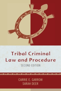 Imagen de portada: Tribal Criminal Law and Procedure 2nd edition 9781442232280