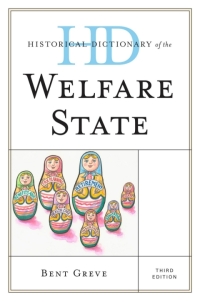 Omslagafbeelding: Historical Dictionary of the Welfare State 3rd edition 9781442232310
