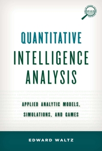 Imagen de portada: Quantitative Intelligence Analysis 9781442235861