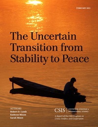 Titelbild: The Uncertain Transition from Stability to Peace 9781442240551