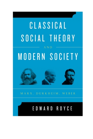 Cover image: Classical Social Theory and Modern Society 9781442243224