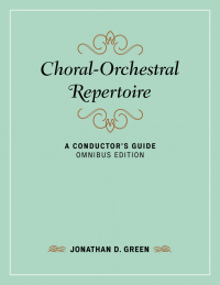 Omslagafbeelding: Choral-Orchestral Repertoire 9781442244665