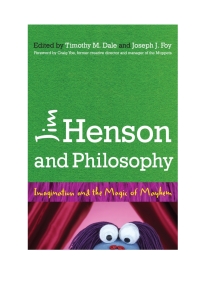 Cover image: Jim Henson and Philosophy 9781442246645