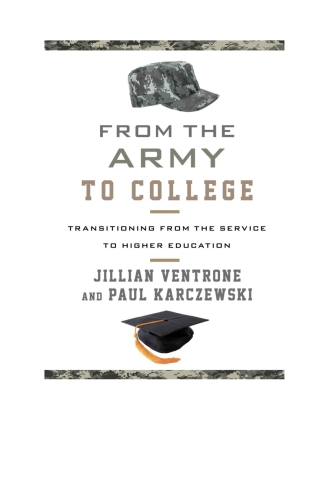 Cover image: From the Army to College 1st edition 9781442248069