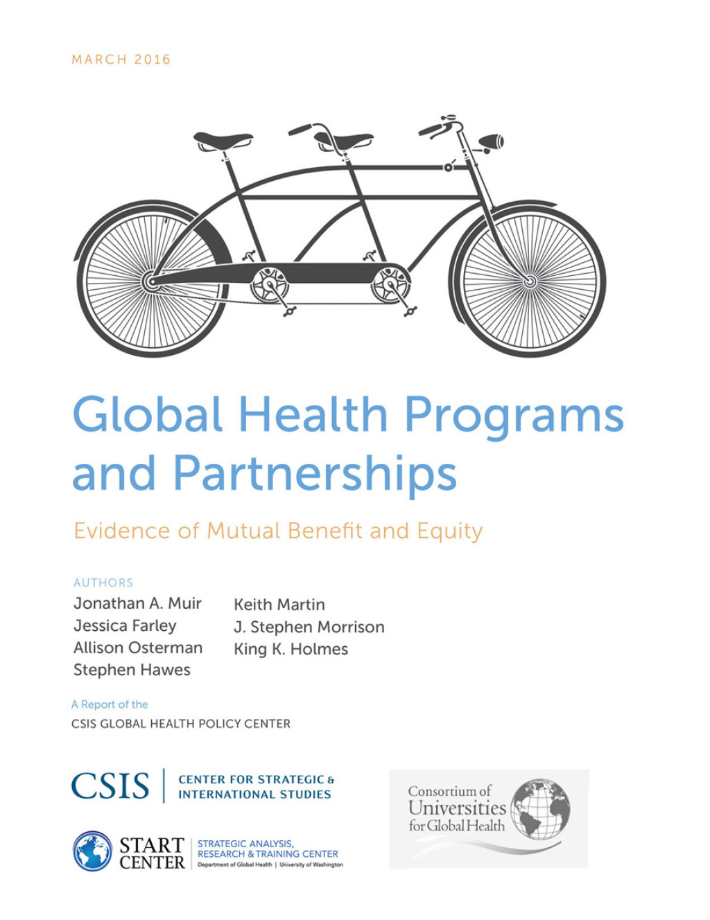Global Health Programs and Partnerships Evidence of Mutual Benefit and Equity