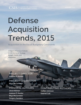 Imagen de portada: Defense Acquisition Trends, 2015 9781442259188