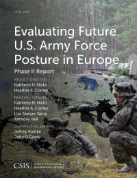 Cover image: Evaluating Future U.S. Army Force Posture in Europe 9781442259638