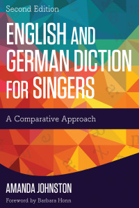 表紙画像: English and German Diction for Singers 2nd edition 9781442260887