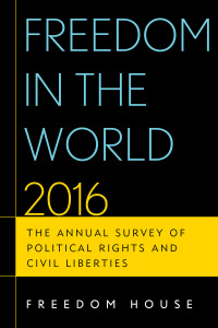 Cover image: Freedom in the World 2016 9781442261525