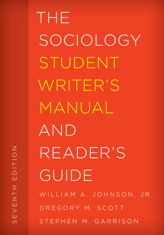 Cover image: Sociology Student Writer's Manual and Reader's Guide 7th edition 9781442266957