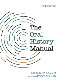 表紙画像: The Oral History Manual 3rd edition 9781442270787