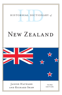 Titelbild: Historical Dictionary of New Zealand 3rd edition 9781442274389