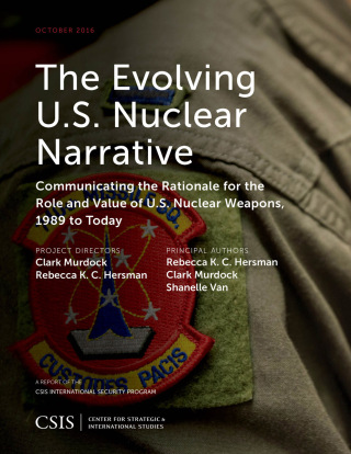 Immagine di copertina: Evolving U.S. Nuclear Narrative 9781442279667
