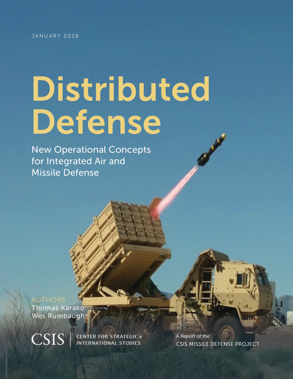 Distributed Defense New Operational Concepts for Integrated Air and Missile Defense