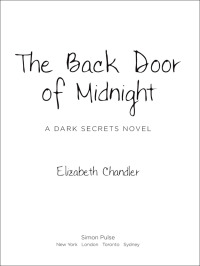 Cover image: The Back Door of Midnight 9781442406261