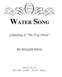 Cover image: Water Song 9781416940135