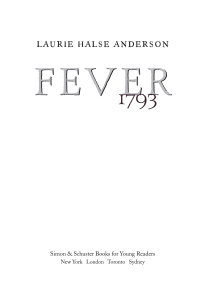 Cover image: Fever 1793 9780689848919