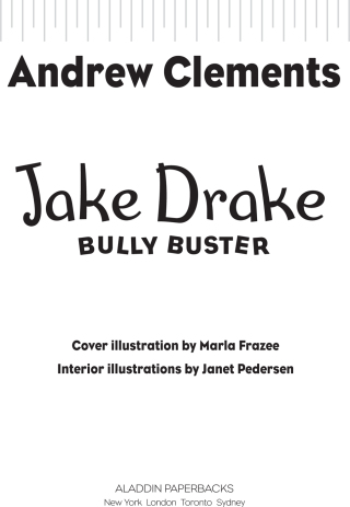 Cover image: Jake Drake, Bully Buster 9781416939337