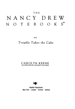 Cover image: Trouble Takes the Cake 9780671021412