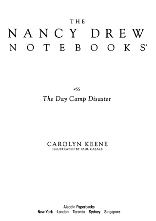 Cover image: The Day Camp Disaster 9780689856952
