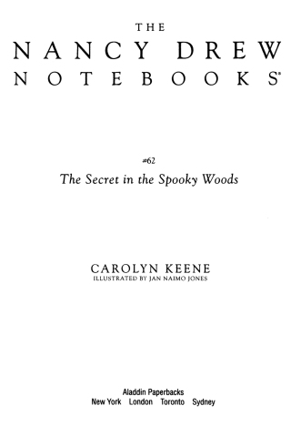 Cover image: The Secret in the Spooky Woods 9780689874130
